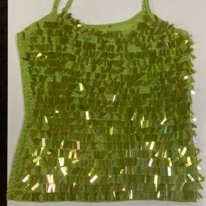Sequinned top